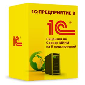 1С:Предприятие 8.3. Сервер МИНИ на 5 подключений