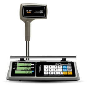 Весы торговые M-ER 328ACPX "TOUCH-M" LCD (RS232 USB)
