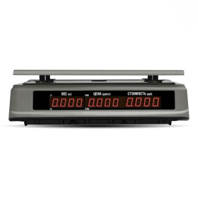 Весы торговые M-ER 328C "TOUCH-M" LED (RS232 USB)