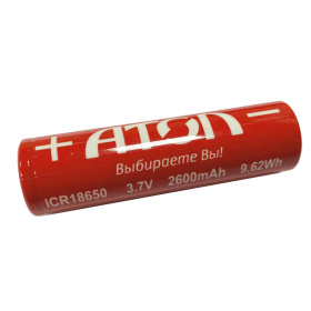 Аккумуляторная батарея 18650 2600 mAh 3.7V (АТОЛ 15Ф, 91Ф, 92Ф)